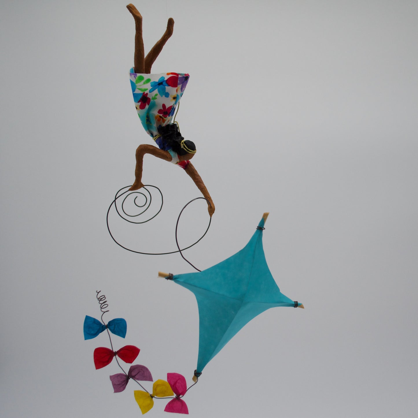 Kite in Flight Teal - k22