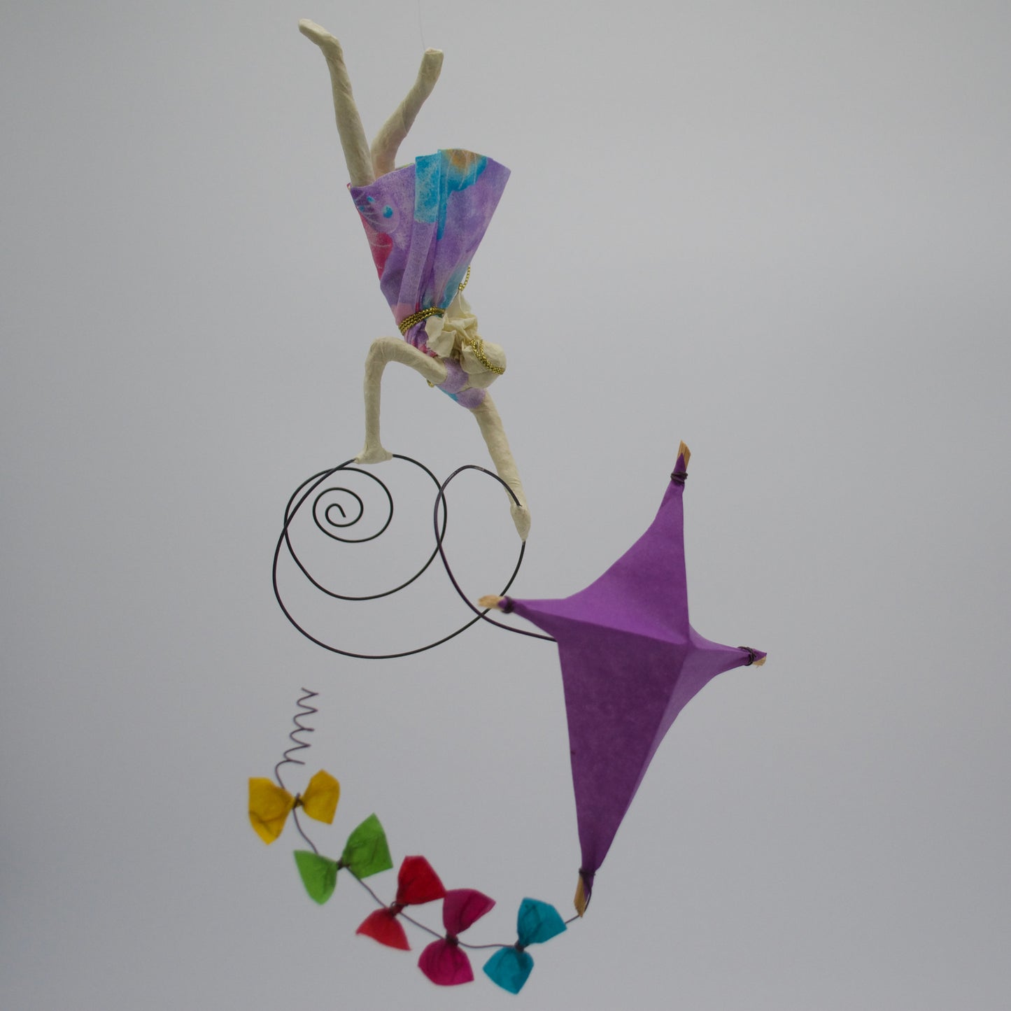 Kite in Flight Purple - k27