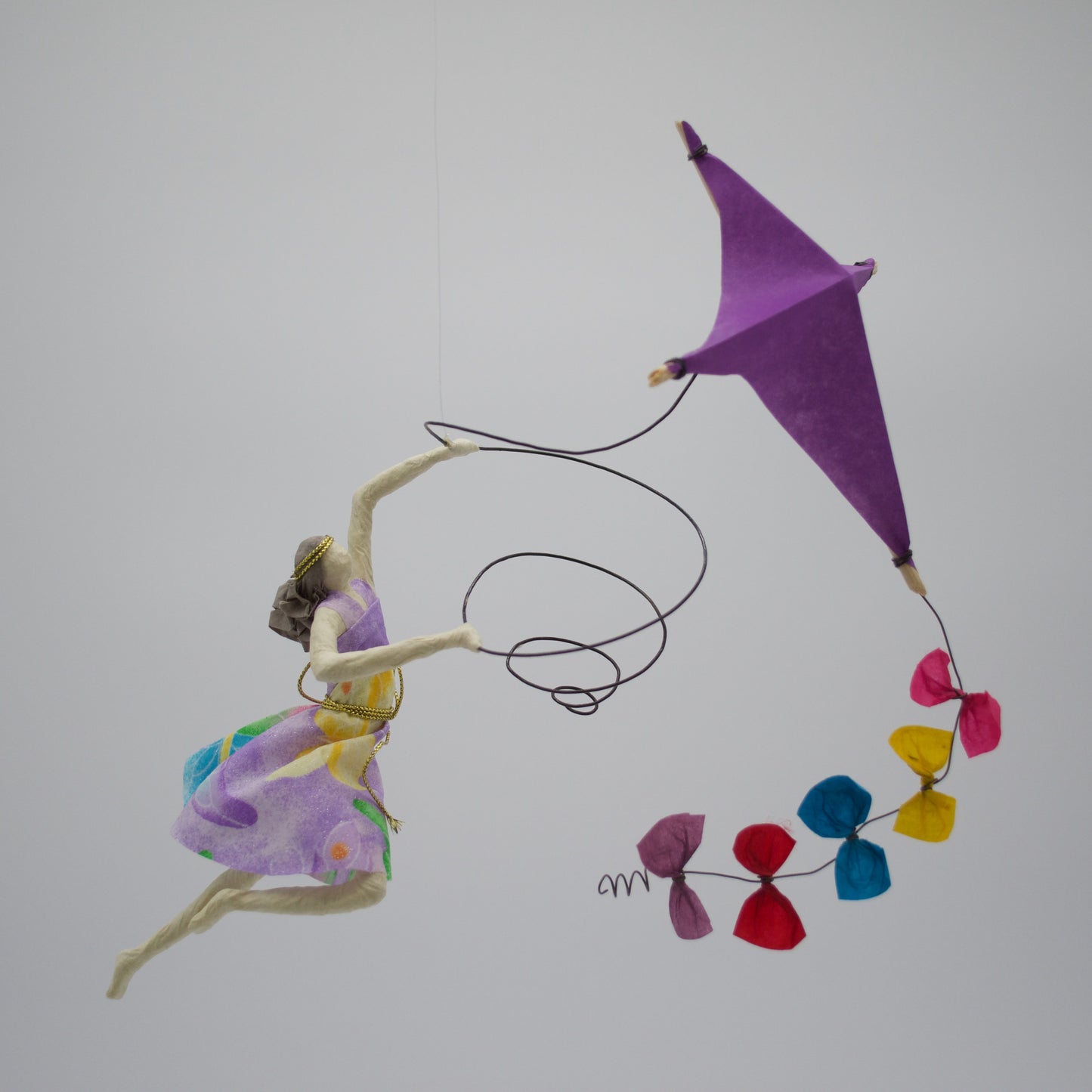 Kite in Flight Purple - k5