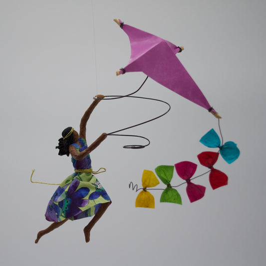 Kite in Flight Magenta - k11