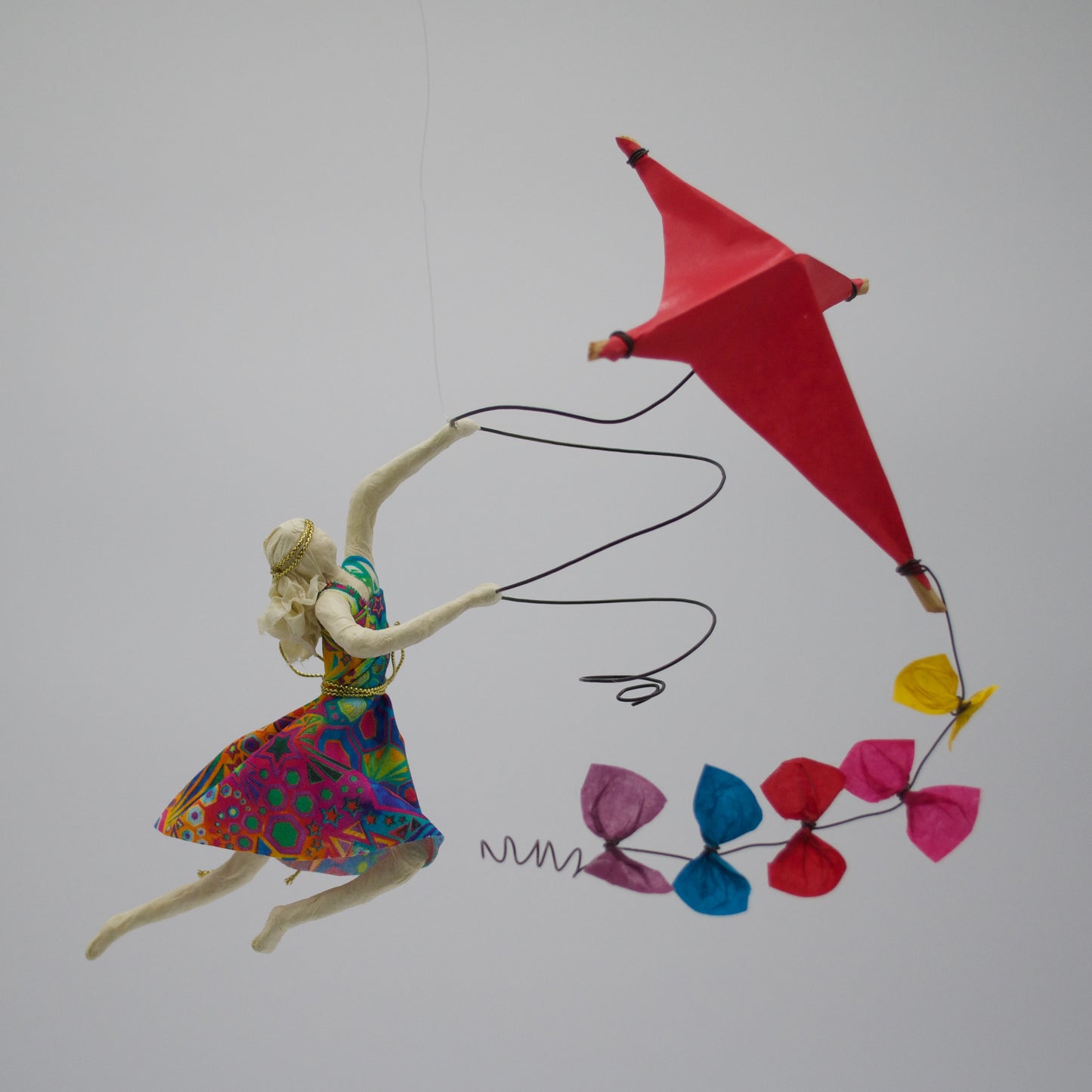 Kite in Flight Red - k14