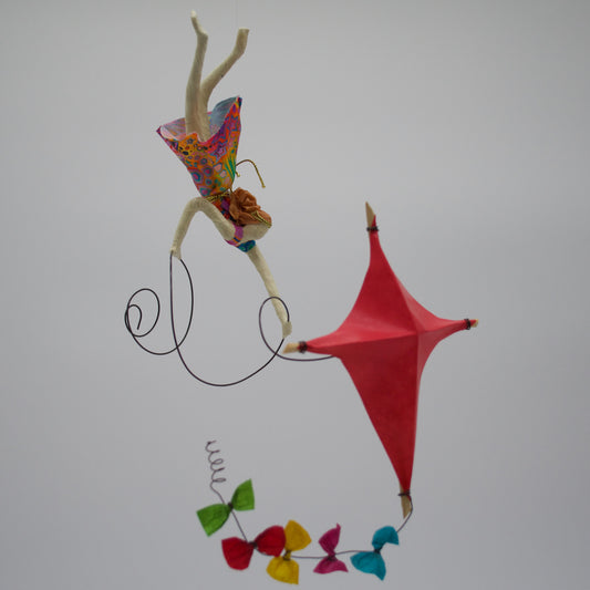 Kite in Flight Red - k24